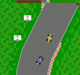 Family Circuit '91 (Japan) In game screenshot